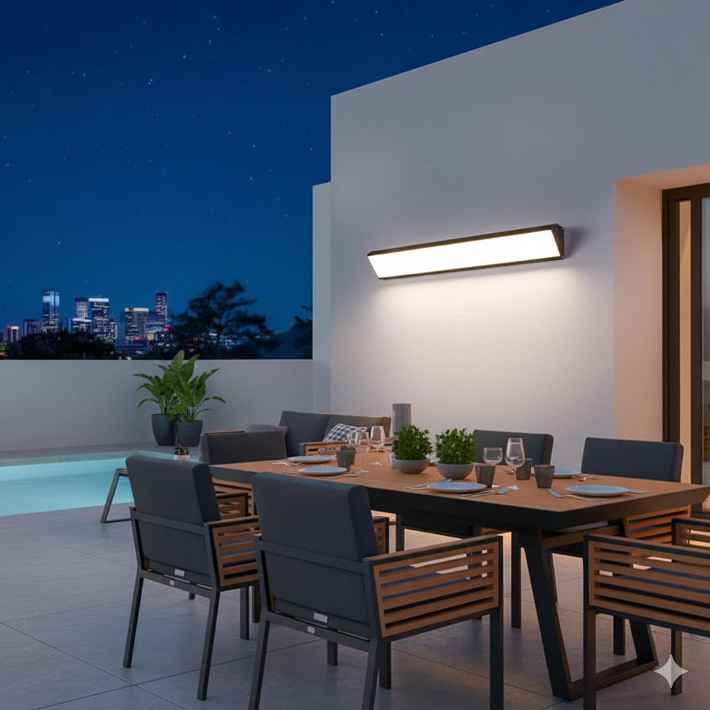 Modern Waterproof LED Outdoor Wall Light