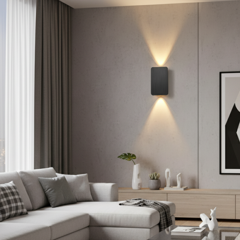 Modern Rectangular LED Wall Light