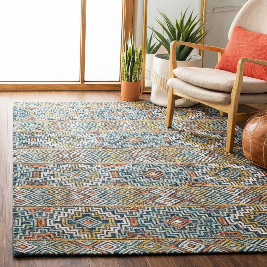 Soft Hand-Tufted Wool Rug