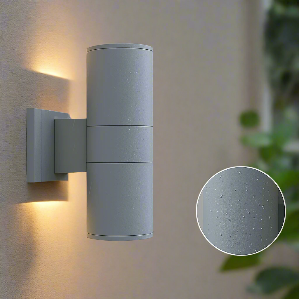 Modern Outdoor Wall Light – Waterproof Black Aluminium LED Wall Lantern for Garden and Patio 0