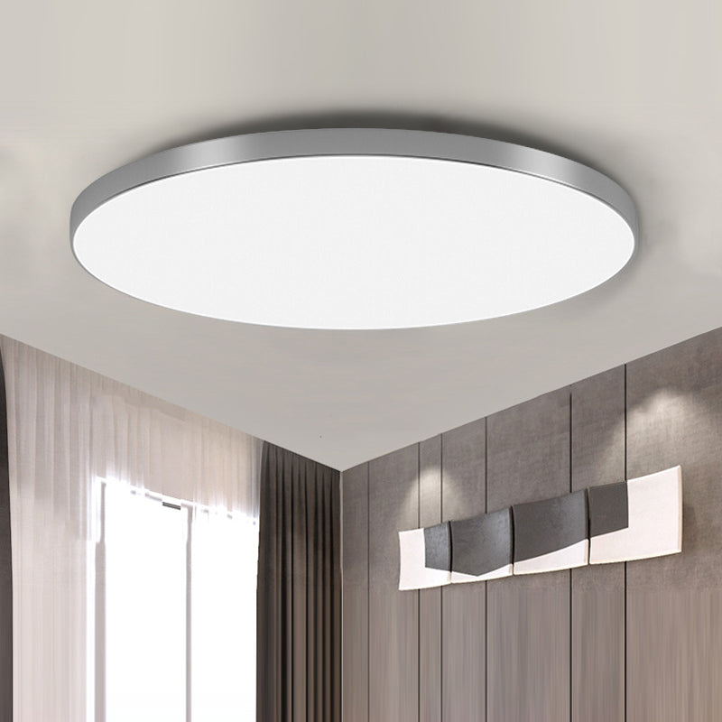 Modern Round LED Flush Mount Ceiling Light Fixture – Energy Efficient Indoor Lighting for Home 10
