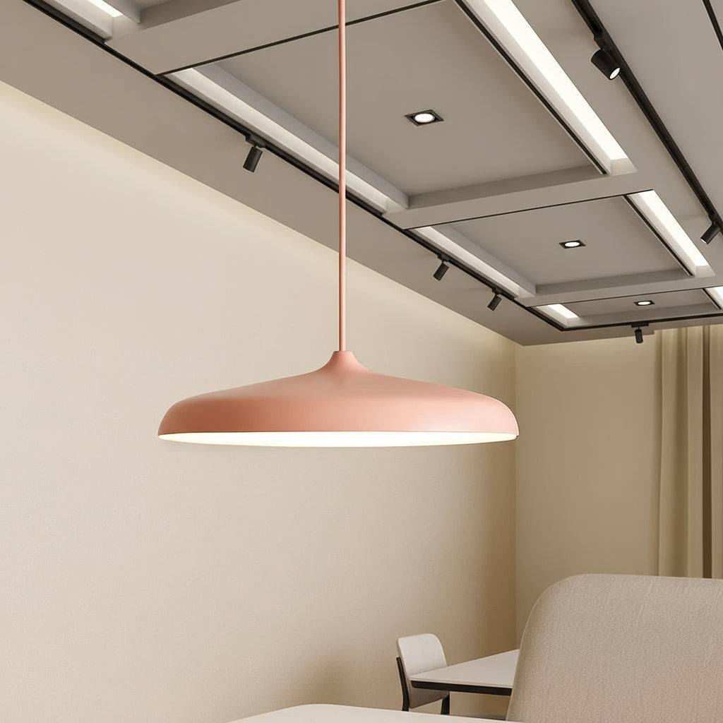 Modern Scandinavian Pendant Light with Built-in LED
