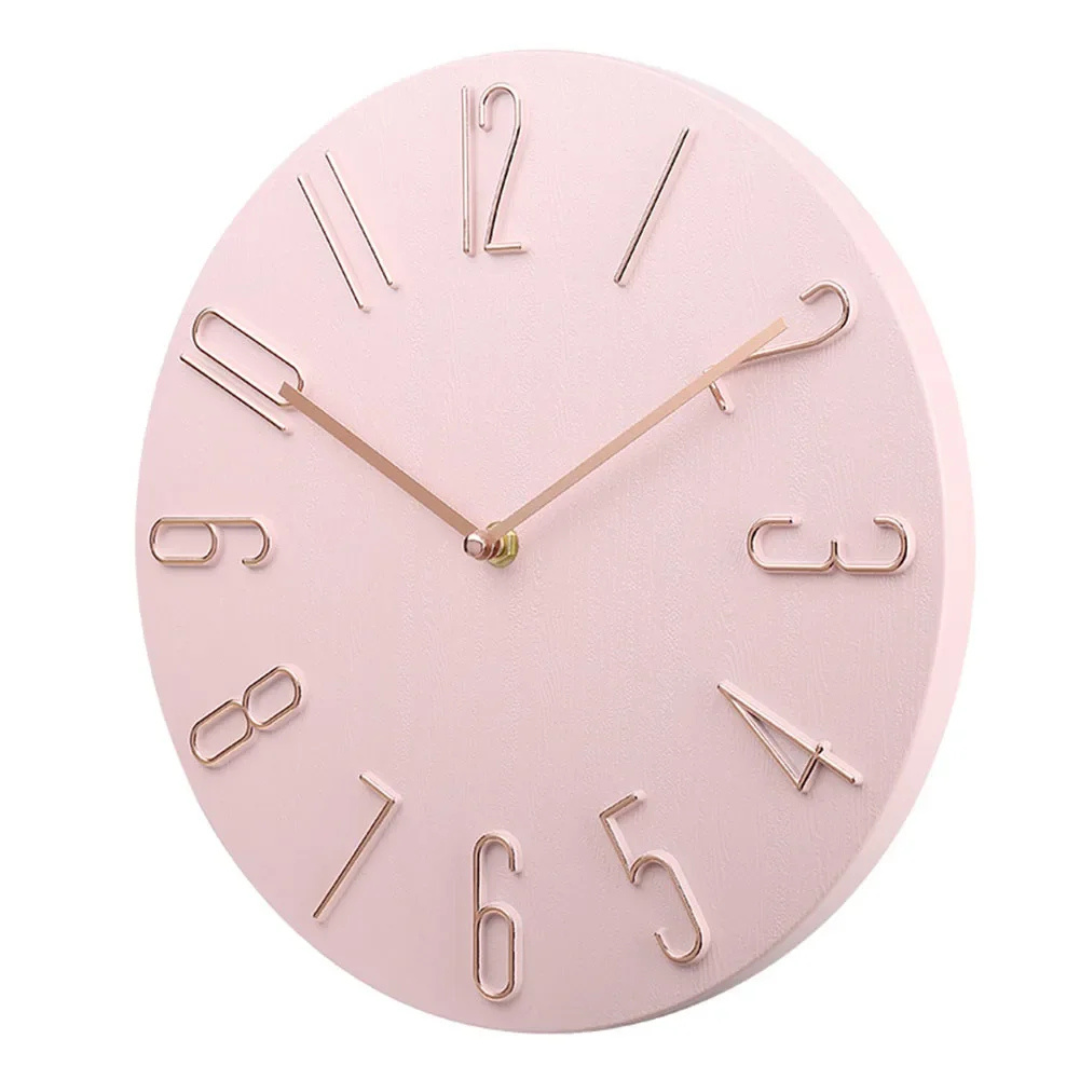 Modern Elegant Silent Quartz Wall Clock