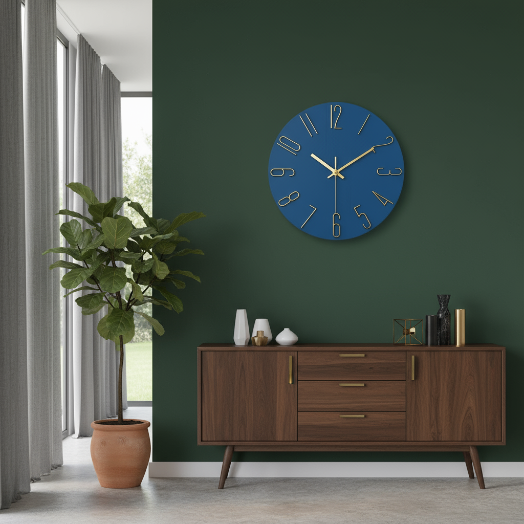 Modern Minimalist Silent 30 cm Wall Clock