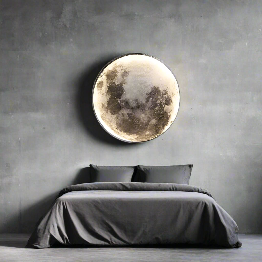 Moon Wall Lamp – LED Wall Sconce Lighting for Bedroom and Living Room, Decorative Wall Lights 2