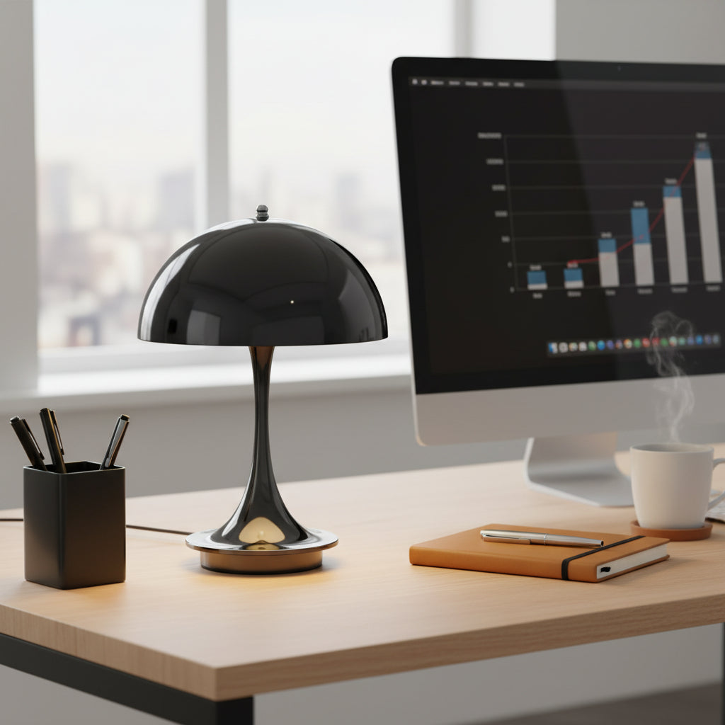 Wireless LED Table Lamp – Rechargeable Cordless Nightstand Lamp for Home and Outdoor Use 1